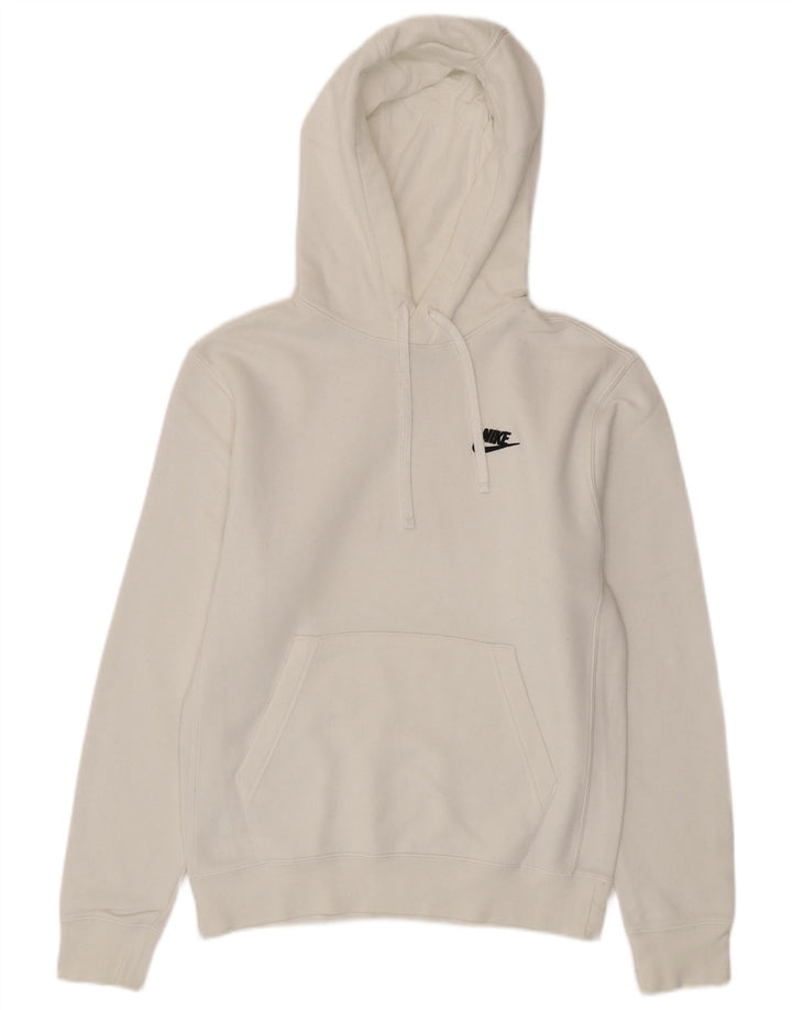 Męska bluza z kapturem Nike XS, biała, bawełniana