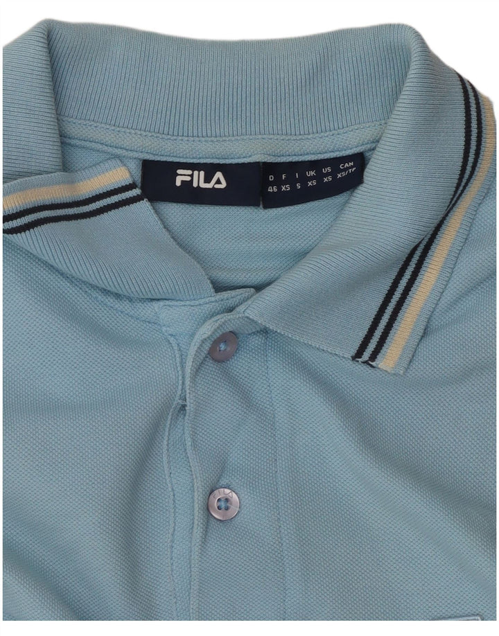 Męska koszulka polo FILA XS niebieska