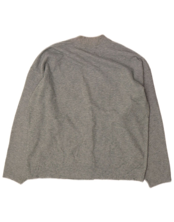 Damski sweter oversize Massimo Dutti UK 6 XS, szary