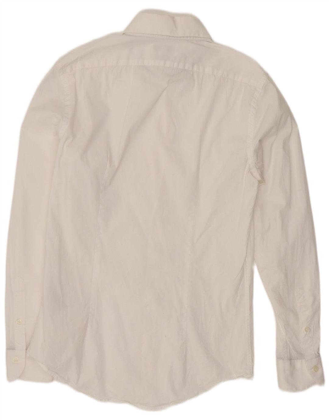 Koszula męska Reiss Slim Fit, mała, biała, bawełniana
