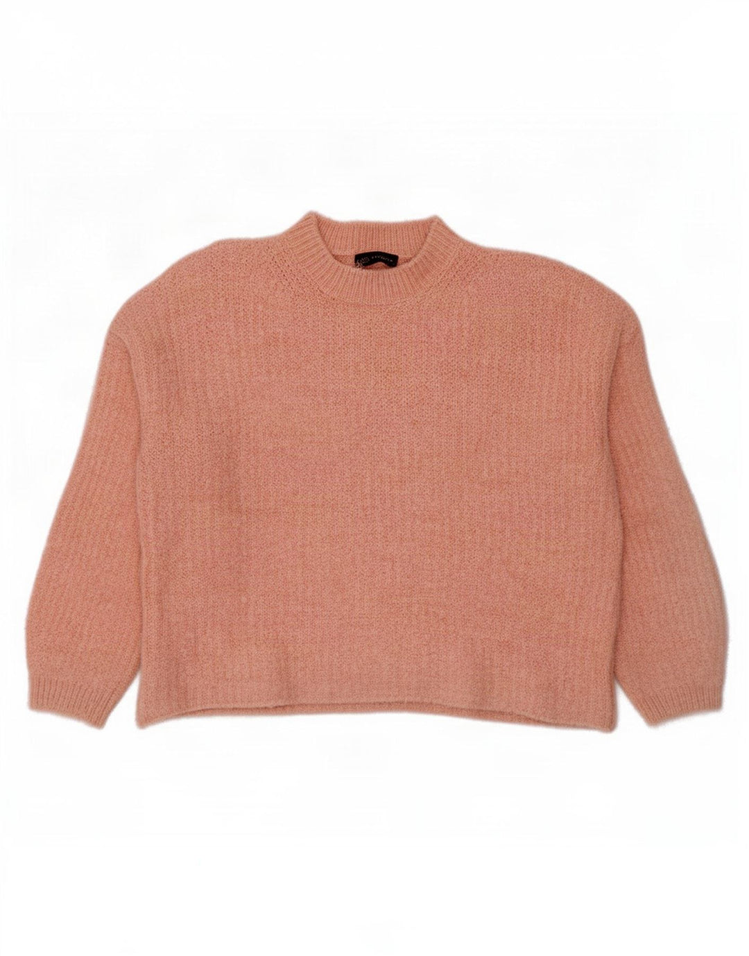 Marks & Spencer Damski sweter z golfem, UK 14, średni róż