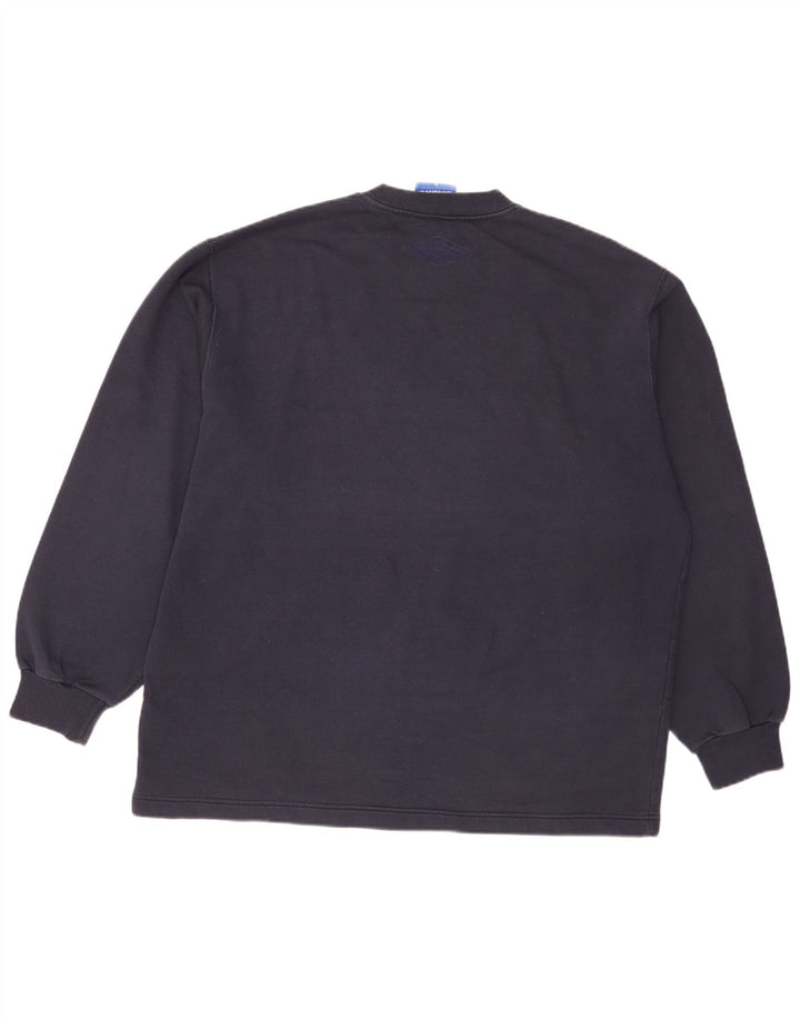 Męska bluza z grafiką Umbro XL, granatowa, bawełniana