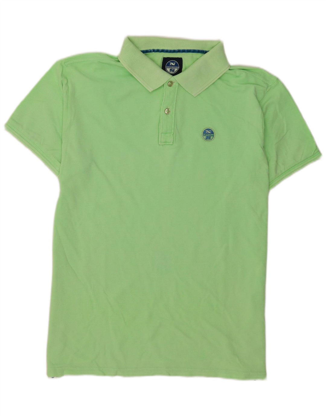 Męska koszulka polo North Sails 2XL, zielona, bawełniana