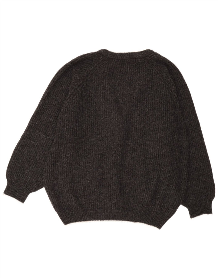 Męski sweter rozpinany Levi's XL z szarej wełny w paski