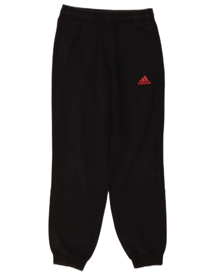 Chłopięce spodnie dresowe ADIDAS Joggers 11-12 lat, czarna bawełna
