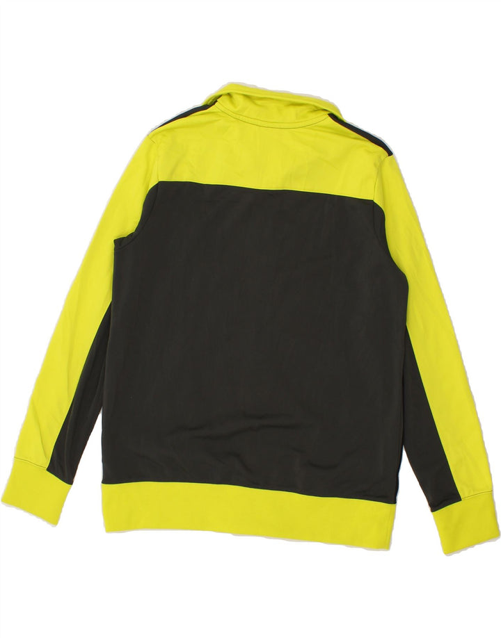NIKE Boys Tracksuit Top Jacket 13-14 Years XL Grey Colourblock Polyester Vintage Nike and Second-Hand Nike from Messina Hembry 