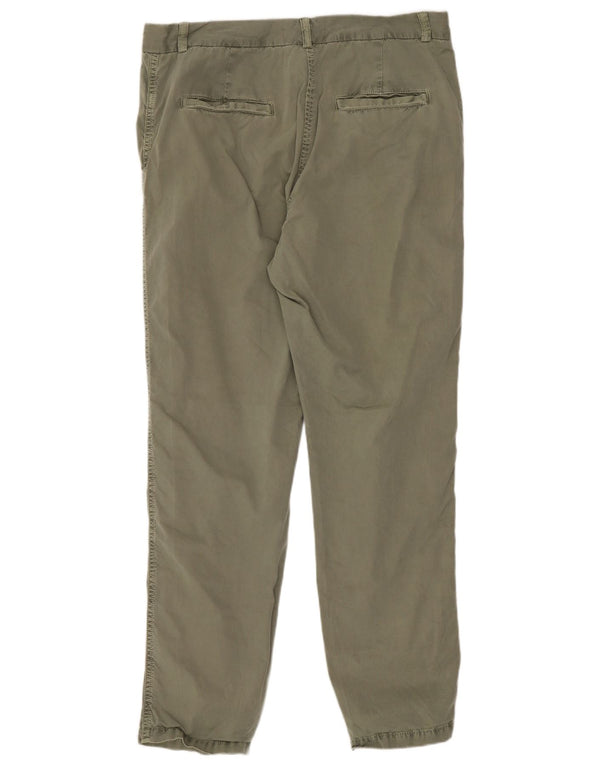 Spodnie damskie Marks & Spencer Straight Chino UK 12 Medium W30 L28 Khaki