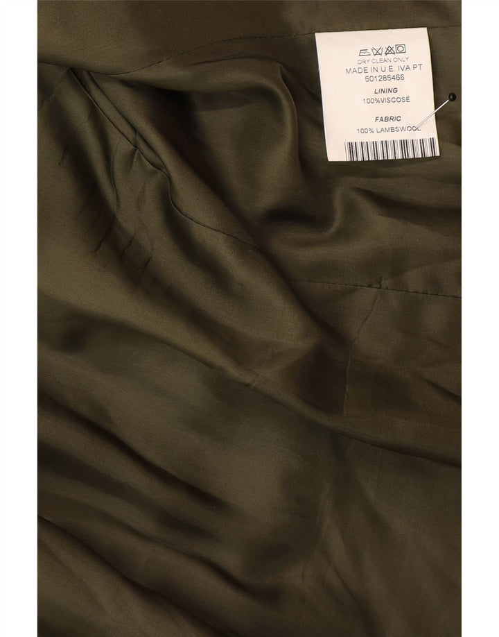 Vintage damska marynarka zapinana na 4 guziki EU 48 2XL wielokolorowa klasyczna krata