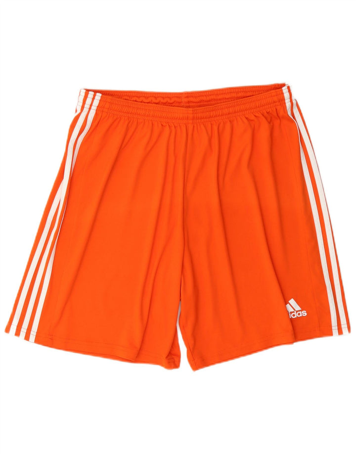 Męskie spodenki sportowe Adidas Aeroready XL, pomarańczowe, poliestrowe