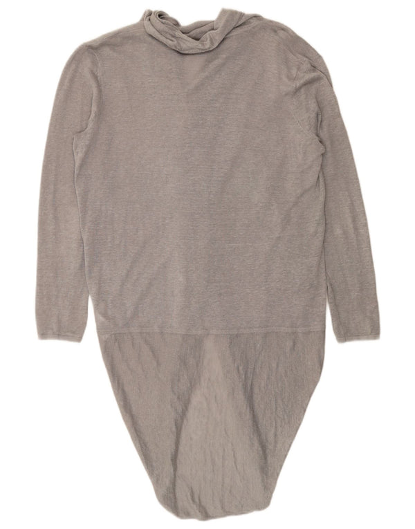 Damski sweter oversize z długim rękawem Phase Eight, UK 10, mały, szary