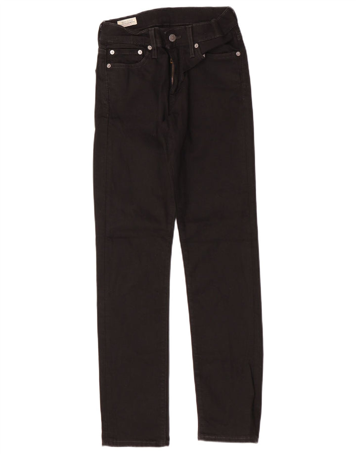 Damskie jeansy Levi's 511 Slim W28 L30 Czarna bawełna