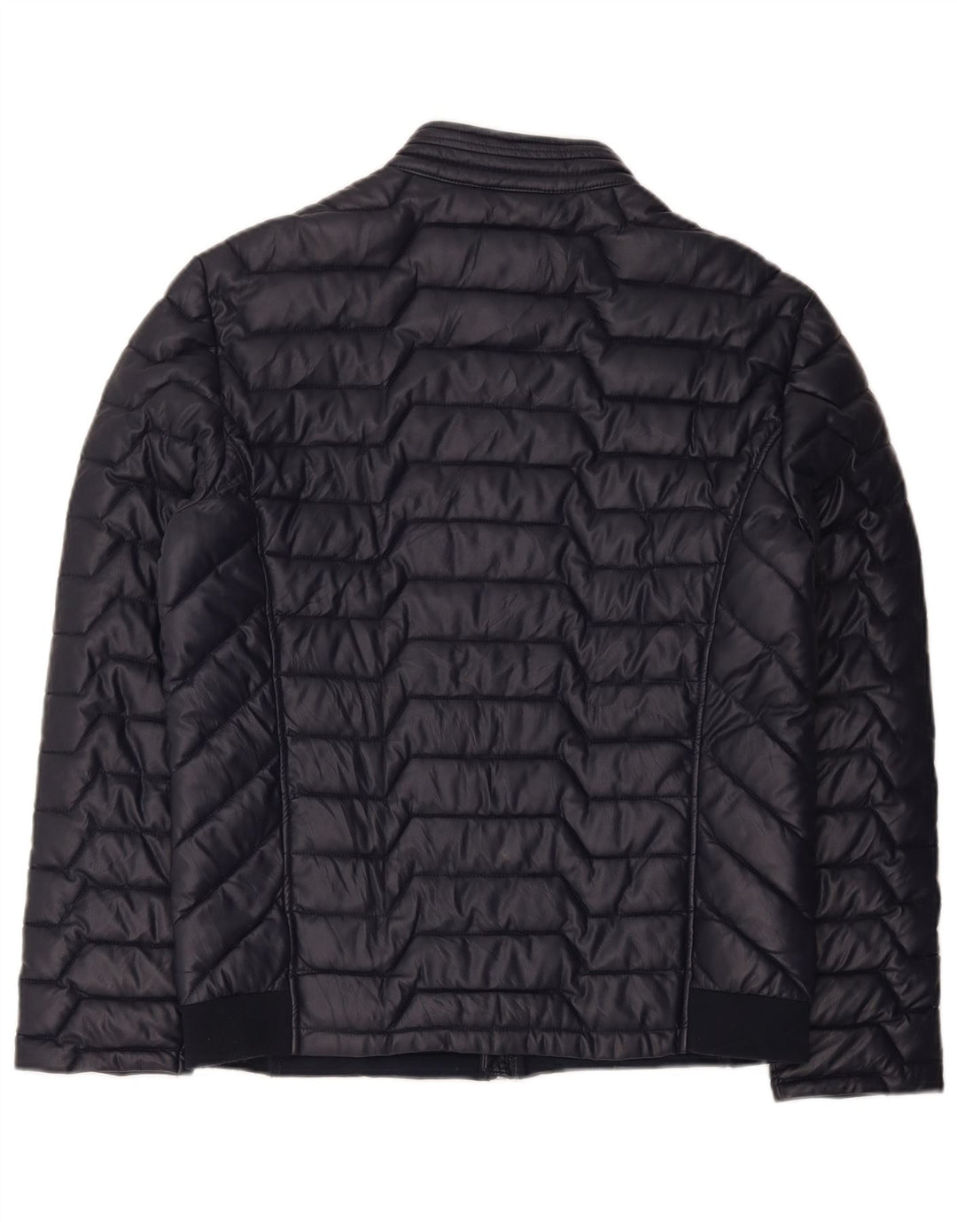 Męska ocieplana kurtka Guess UK 42 XL, granatowa, poliester