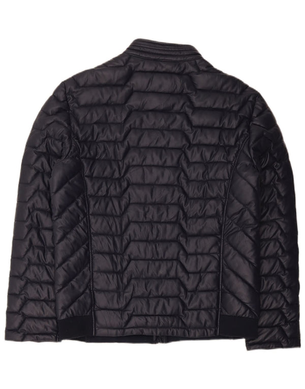 Męska ocieplana kurtka Guess UK 42 XL, granatowa, poliester
