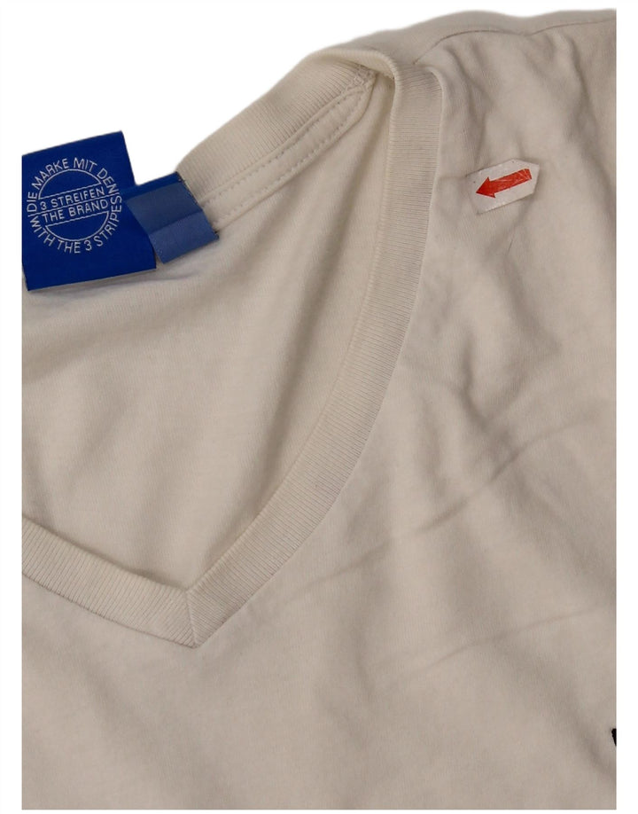 Adidas Męska koszulka Top XL Biała bawełna