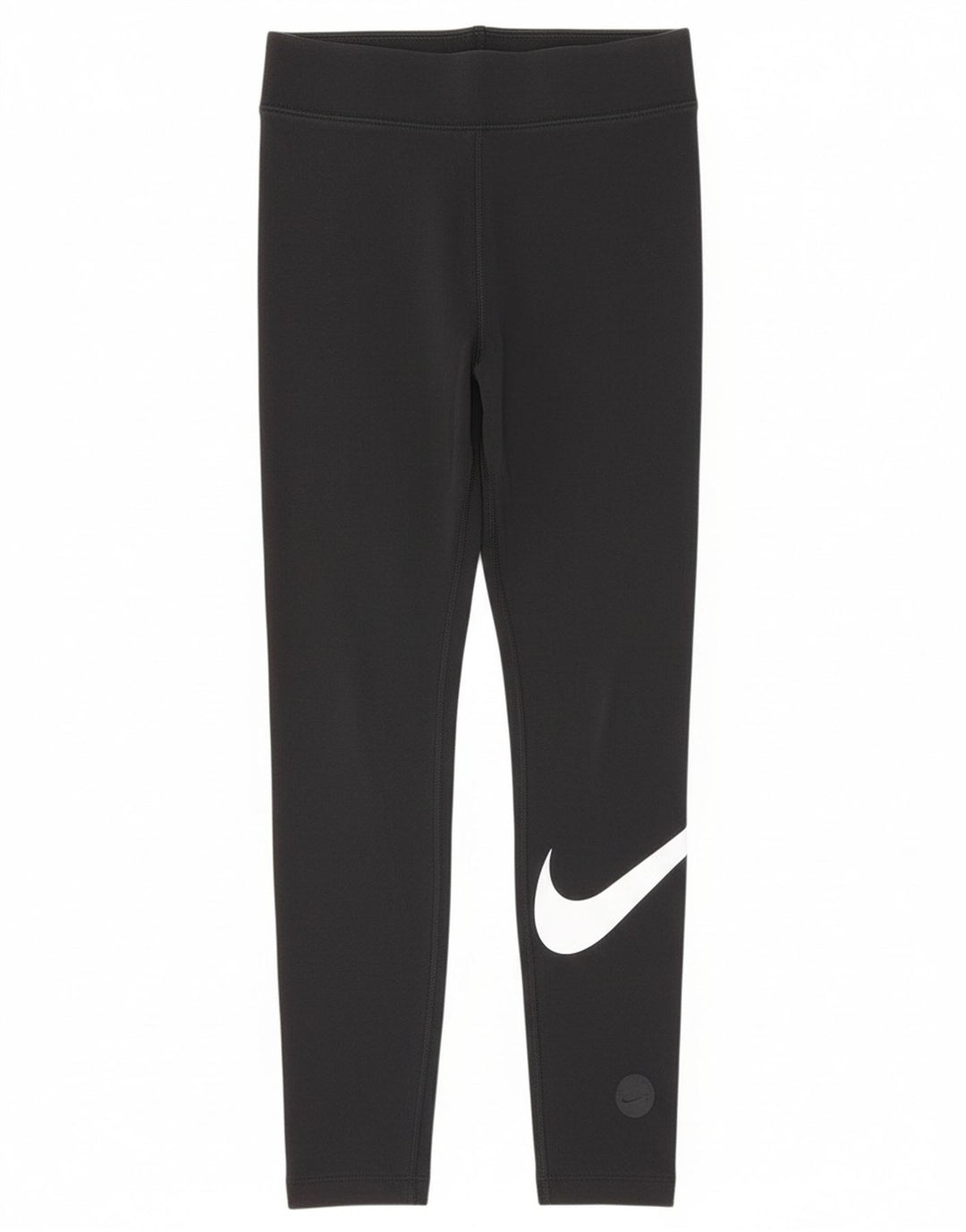 Damskie legginsy Nike Graphic UK 8, małe, czarne, bawełniane