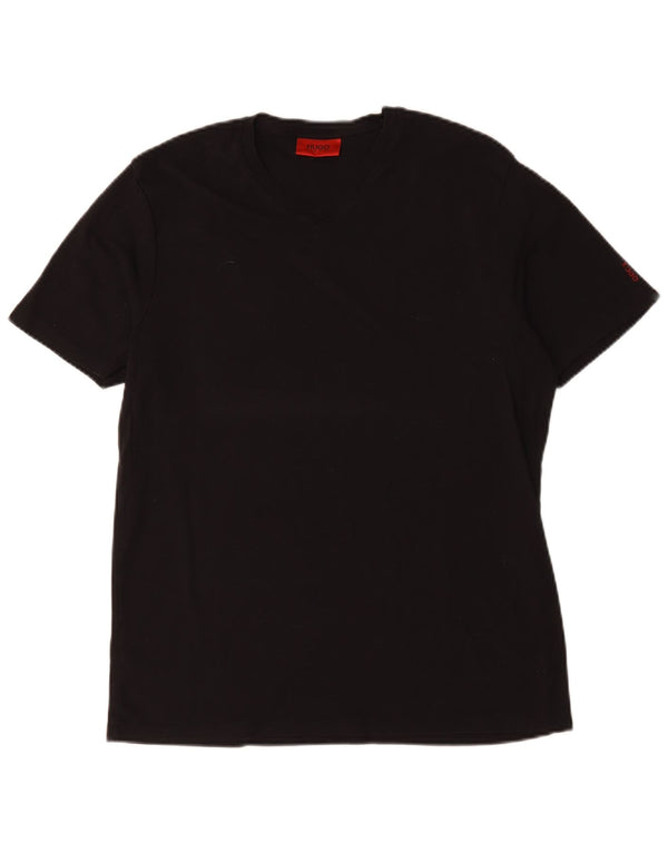 T-shirt męski Hugo Boss XL, czarny, bawełniany