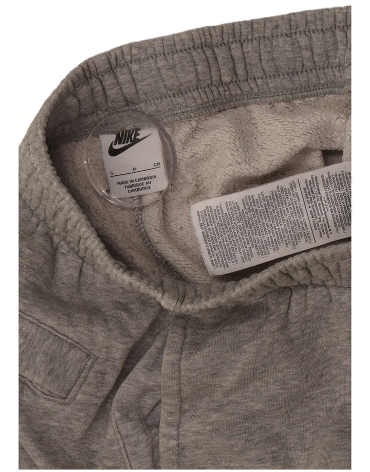 Męskie spodnie dresowe Nike, małe, szare, bawełniane