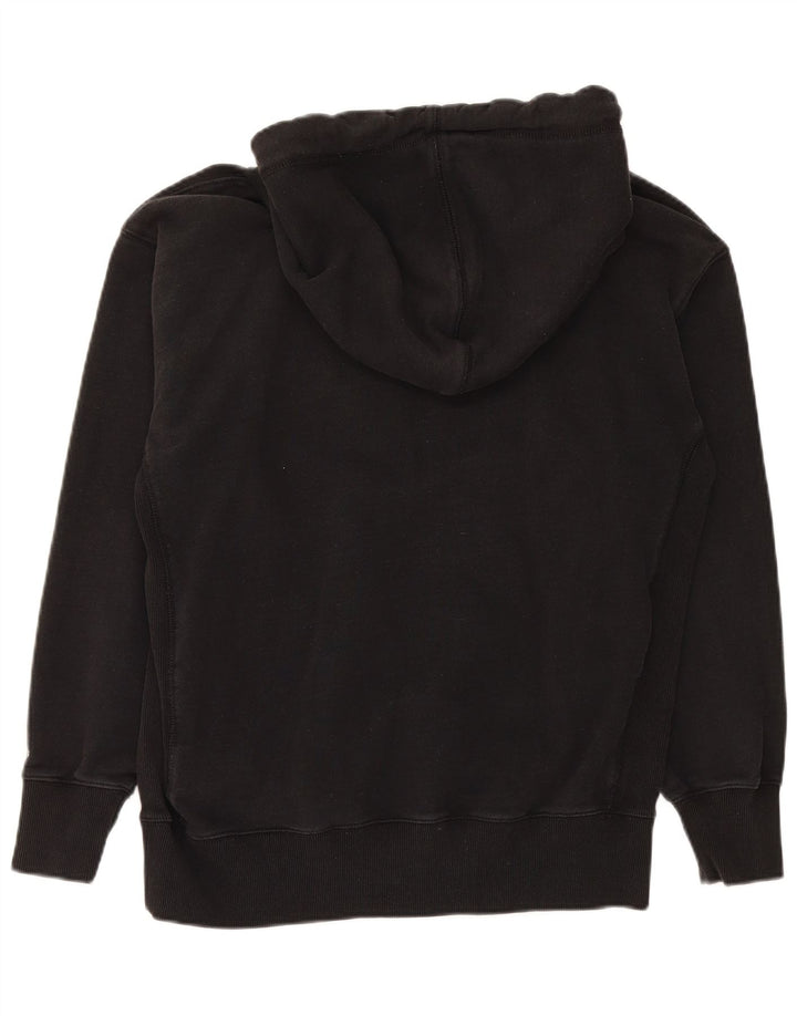 SUPERDRY Mens Graphic Hoodie Jumper XS Black