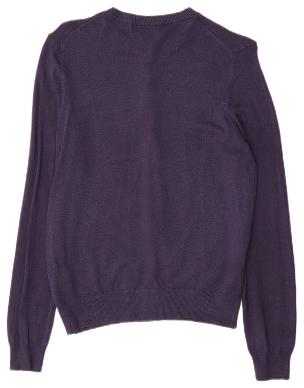 Sweter damski Marks & Spencer UK 12, średni granatowy, wiskoza