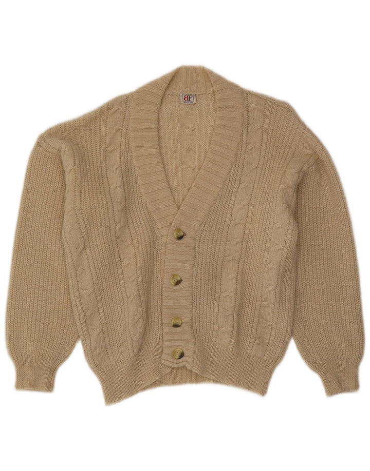 Męski sweter rozpinany Belfe Medium Off White