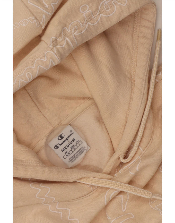 Damska bluza z kapturem Champion Graphic UK 12 Medium Beige
