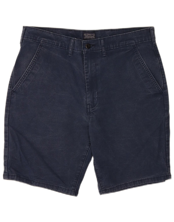 Męskie spodenki chino Levi's W34, duże, granatowe, bawełniane
