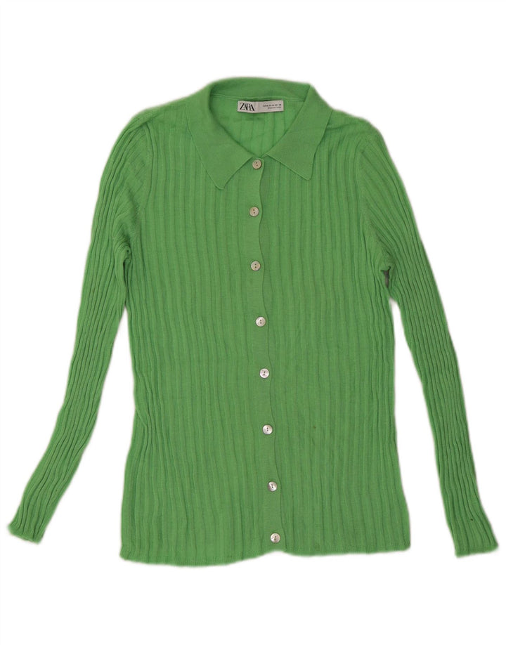 Sweter damski Zara UK 12, średni zielony