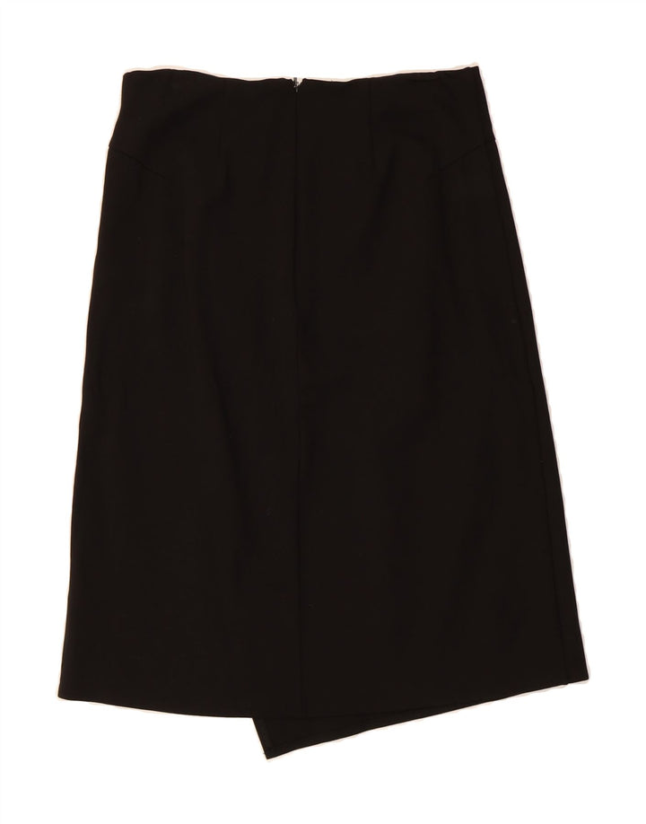 DKNY Womens Straight Skirt Small W32  Black Vintage Dkny and Second-Hand Dkny from Messina Hembry 