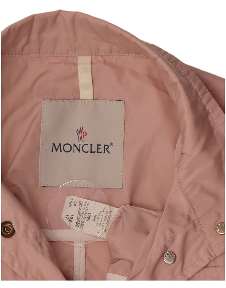 Kurtka dziewczęca Moncler Utility 11-12 lat, różowa, poliestrowa