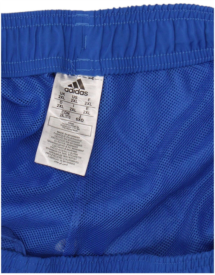 Męskie spodenki sportowe ADIDAS 2XL Niebieski poliester