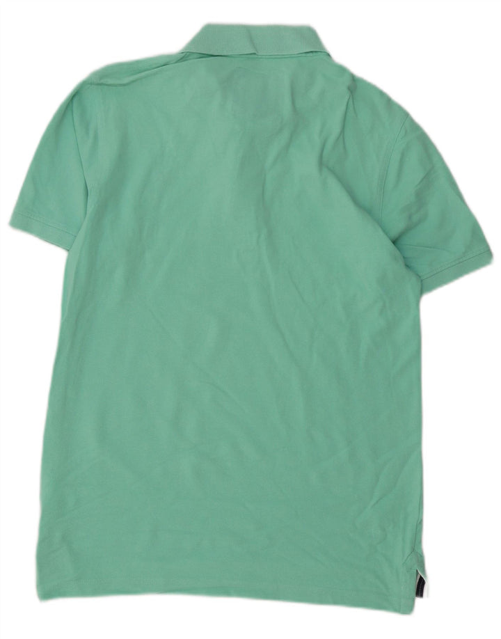 Crew Clothing Męska koszulka polo, mała, turkusowa, bawełniana