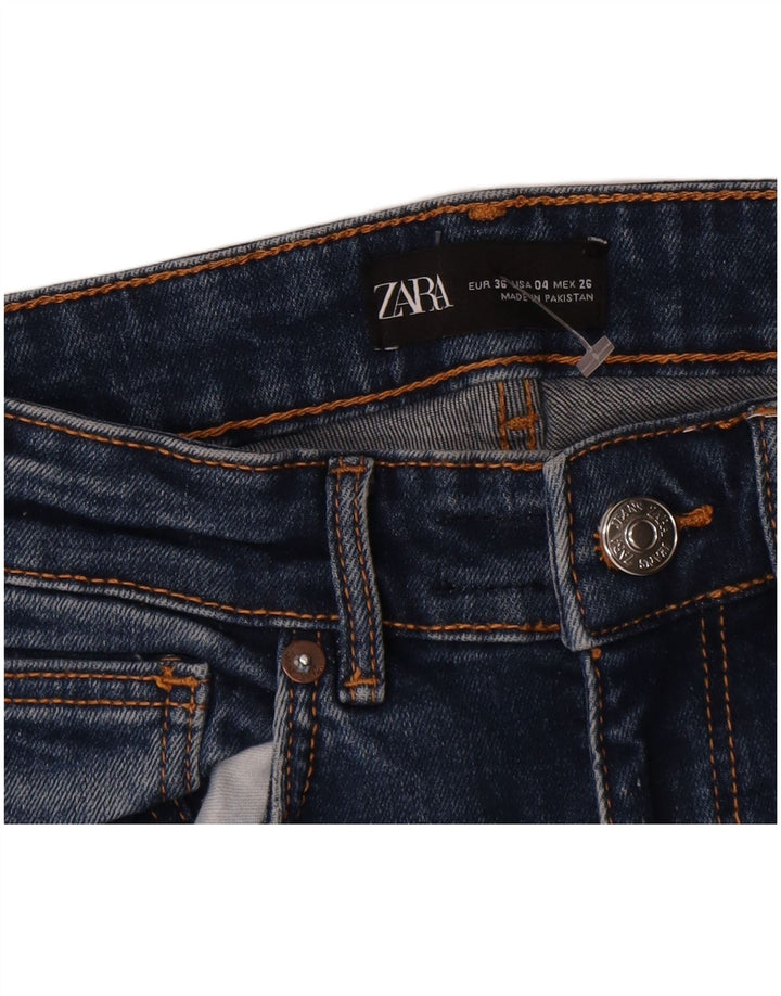 Damskie jeansy Bootcut Zara EU 36 XS W26 L23 Niebieskie