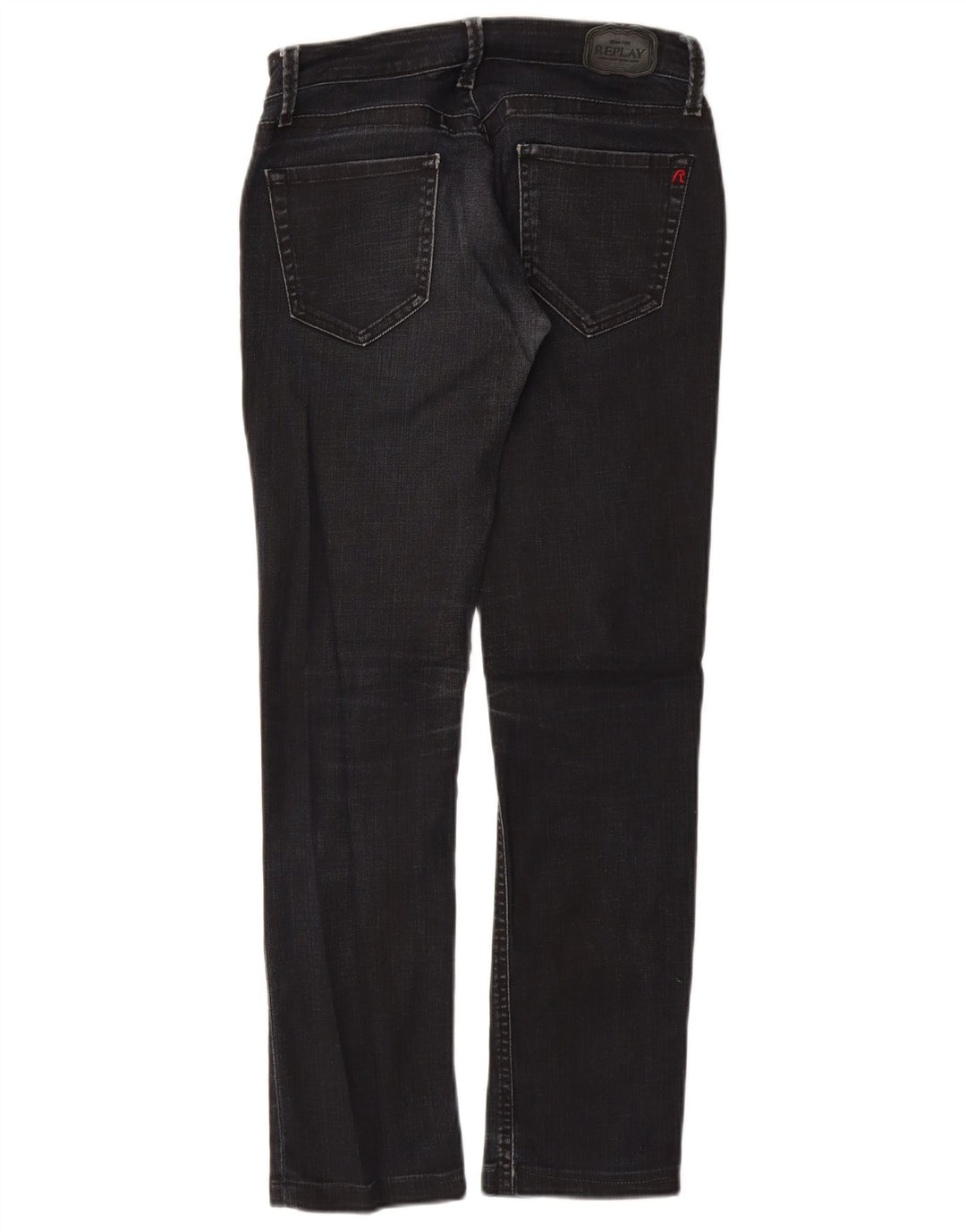 Damskie jeansy Skinny Replay W27 L29 granatowe