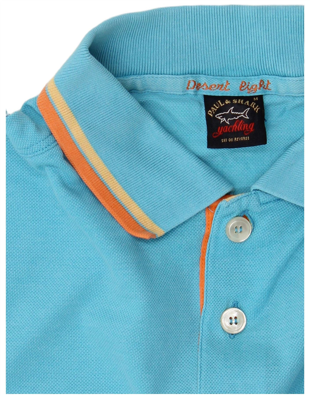 Męska koszulka polo Paul & Shark w kolorze średnioniebieskim