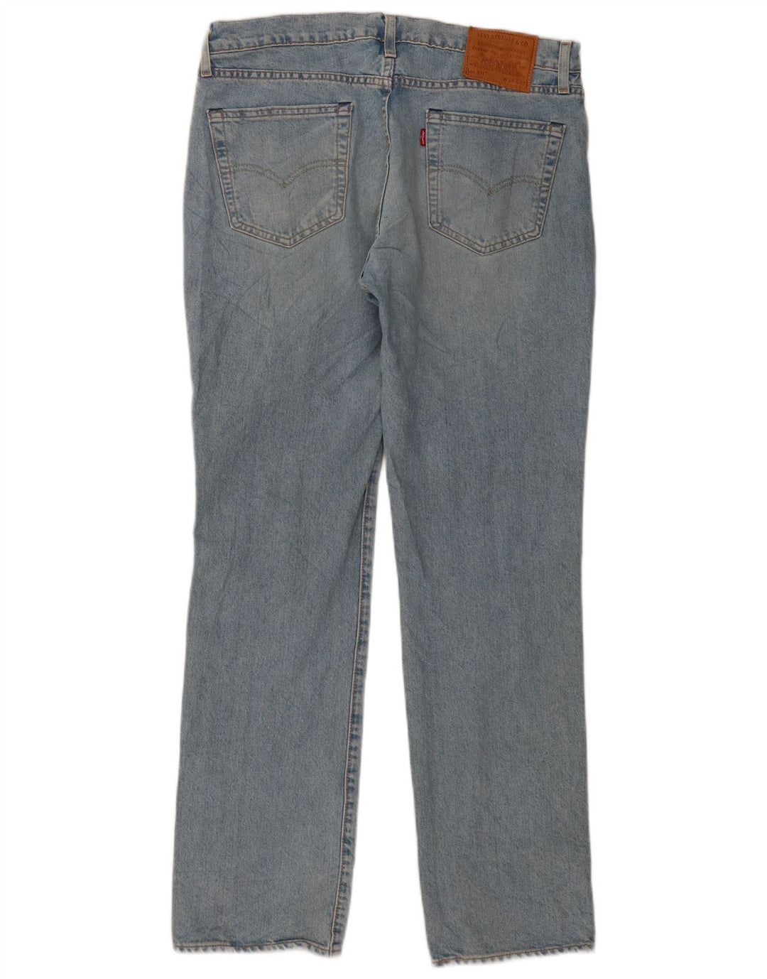 Męskie jeansy LEVI'S 511 Slim W34 L32 Niebieska bawełna