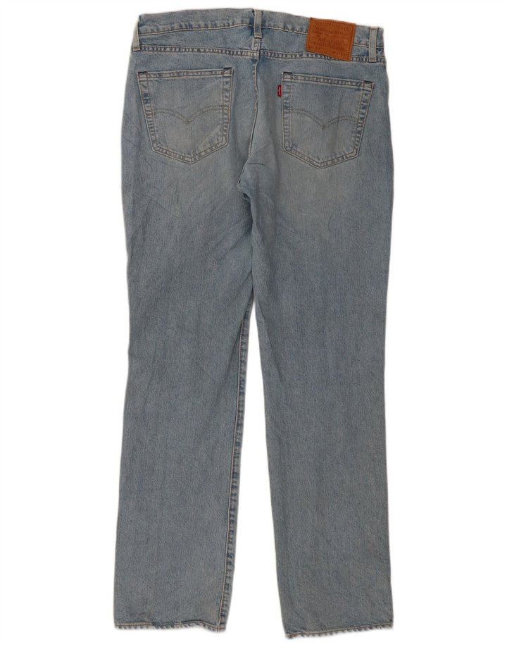 Męskie jeansy LEVI'S 511 Slim W34 L32 Niebieska bawełna