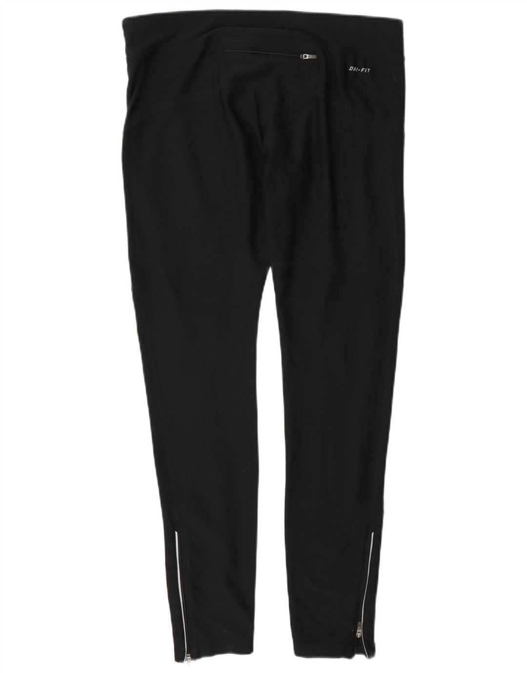 Damskie legginsy Nike Dri Fit UK 14, duże, granatowe, poliestrowe