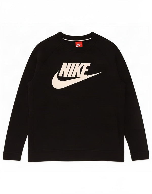 Damska bluza dresowa Nike Graphic UK 16, duża czarna