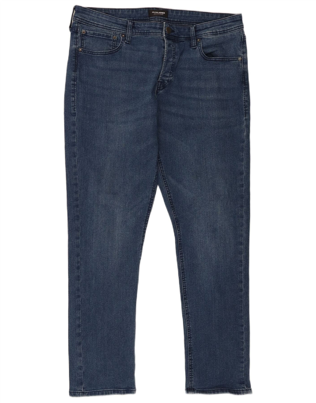 Męskie jeansy typu slim Jack & Jones W36 L32 Niebieskie bawełniane
