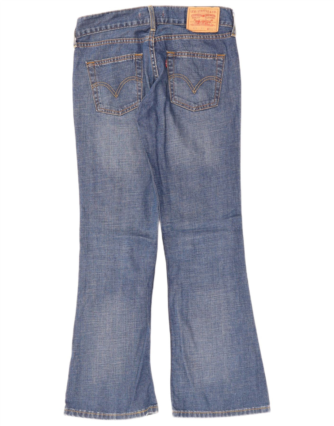 Damskie jeansy Levi's 559 Bootcut W30 L32 Niebieska bawełna