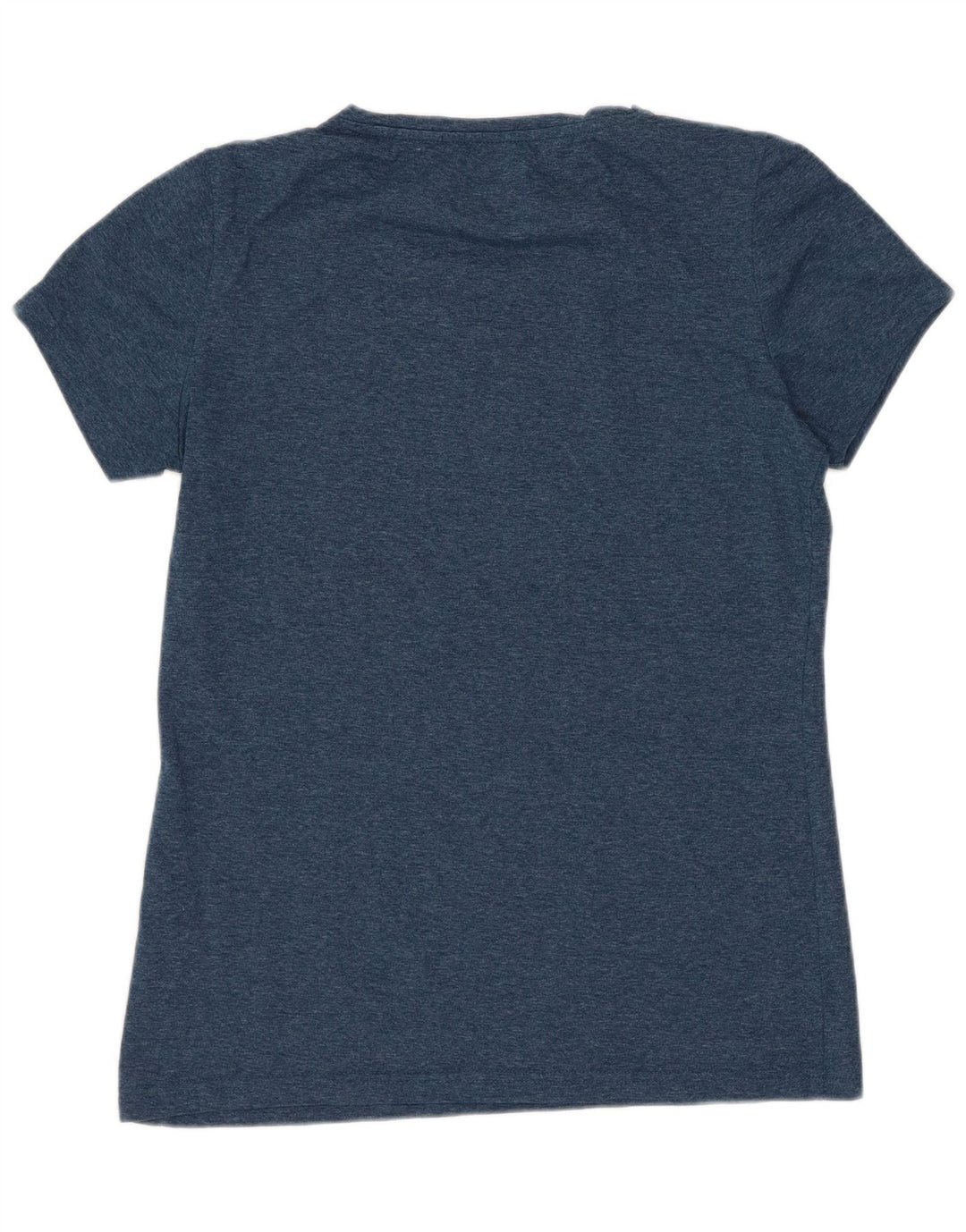 Damska koszulka z grafiką ASICS Top UK 12, średnia, granatowa, nakrapiana bawełna