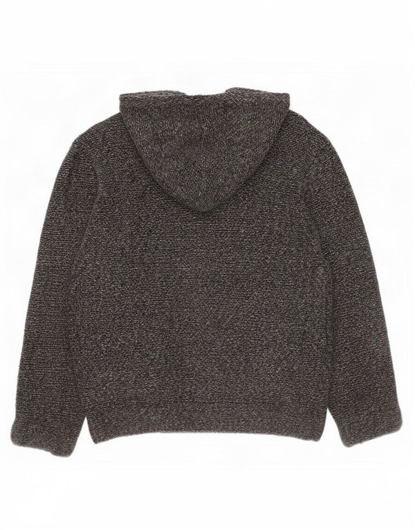 Zara Chłopięcy sweter o luźnym kroju z kapturem, 13-14 lat, w szare plamki