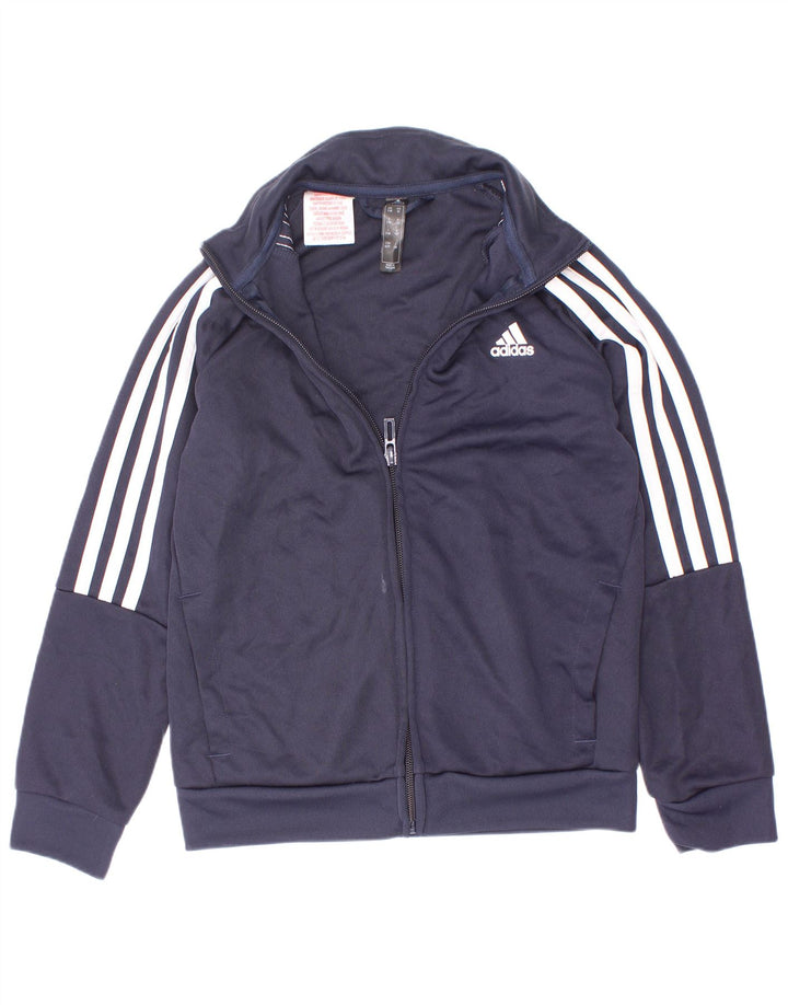 Adidas Chłopięca Kurtka Dresowa Aeroready Top 7-8 Lat Granatowa Poliester