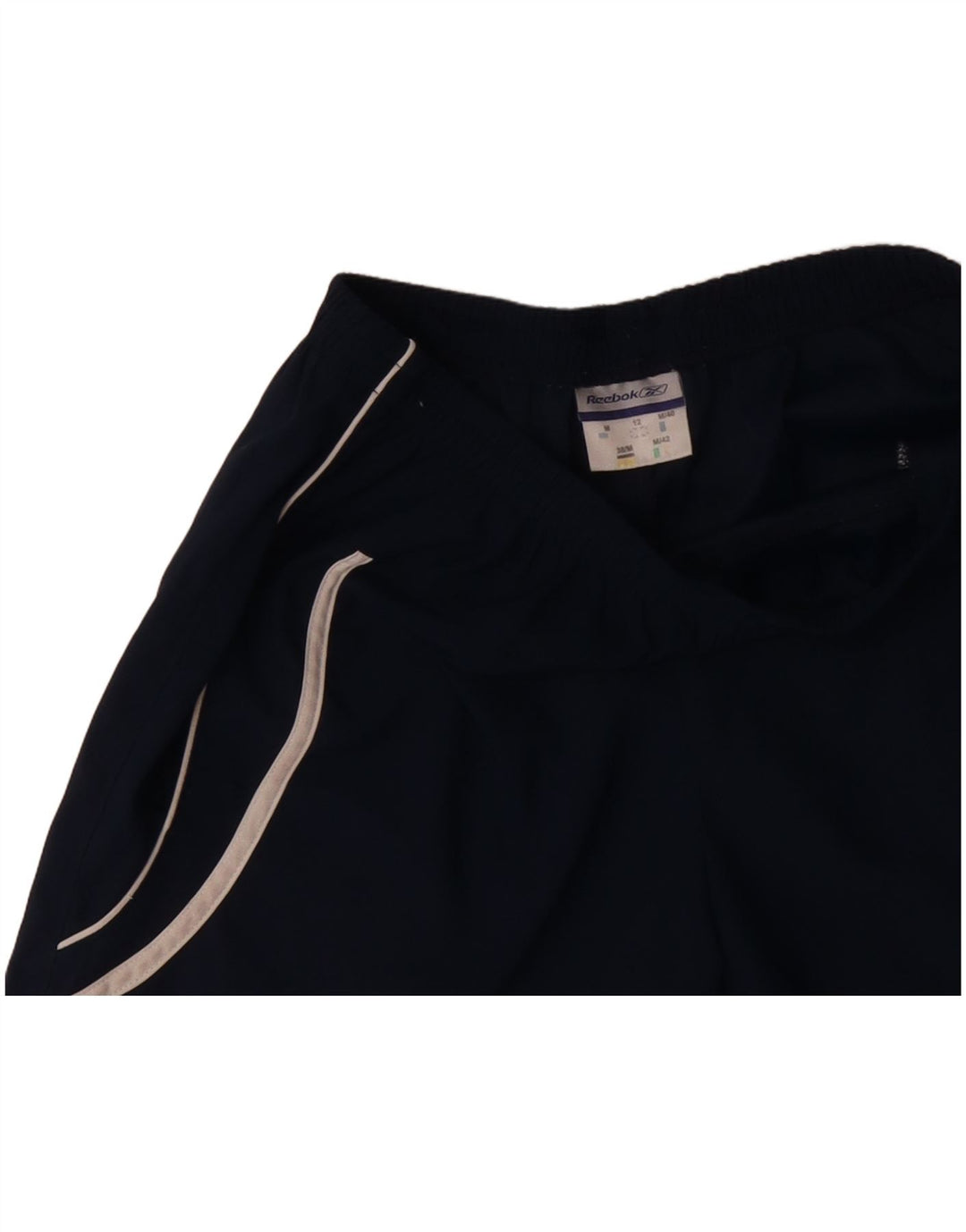 Damskie spodenki sportowe REEBOK UK 12 Średni granatowy poliester