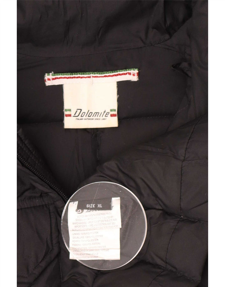 Damska ocieplana kurtka Dolomite UK 18 XL, czarny poliester