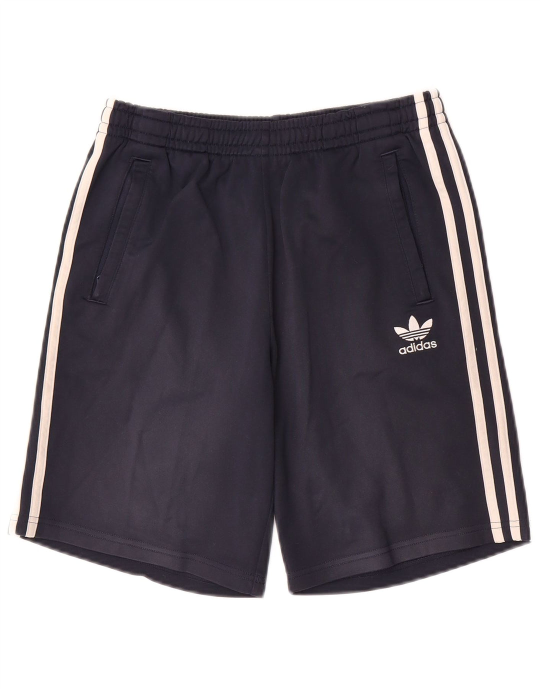 ADIDAS Boys Sport Shorts 13-14 Years  Navy Blue Polyester