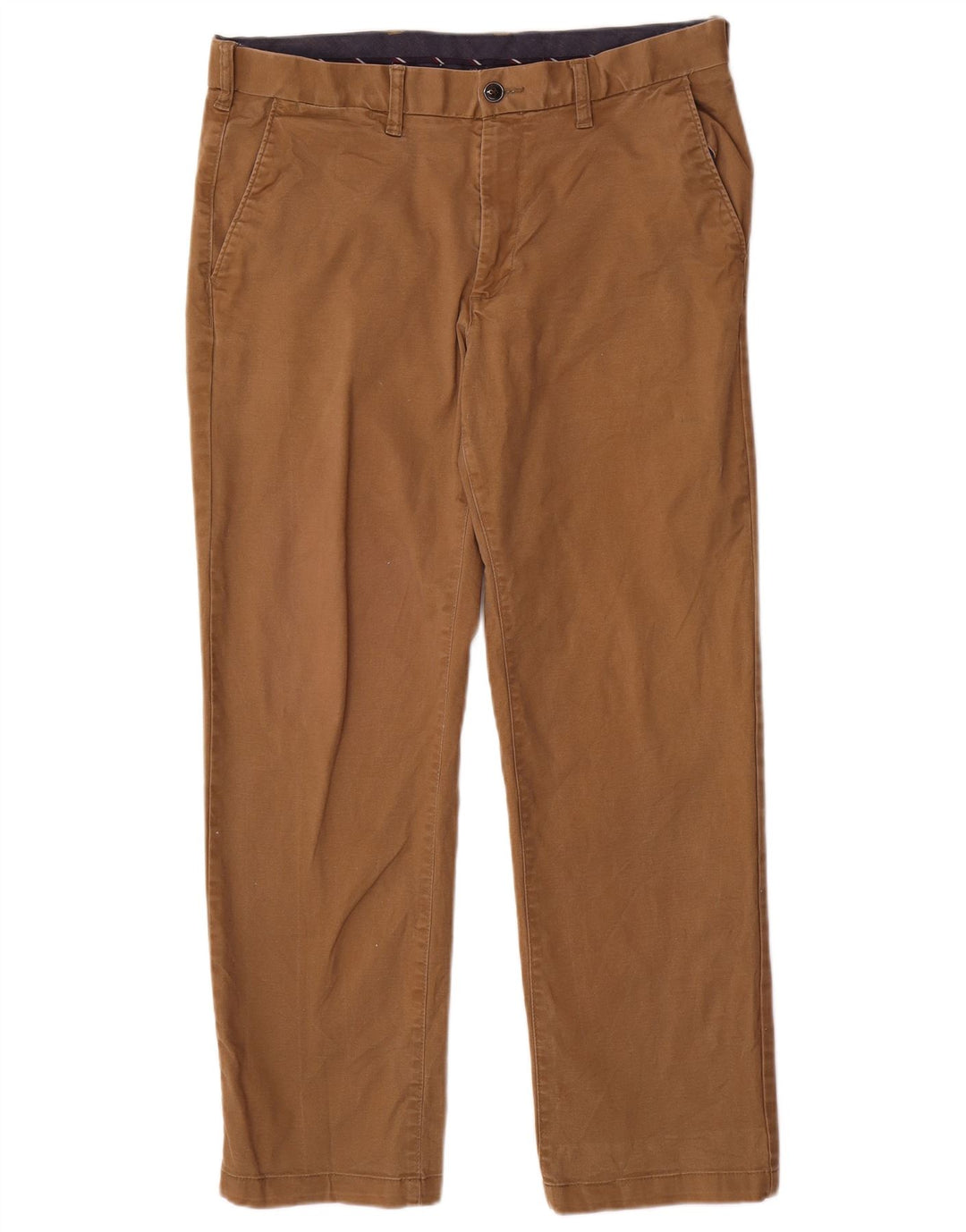 Męskie spodnie chino Marks & Spencer Heritage o regularnym kroju W34 L29 beżowe
