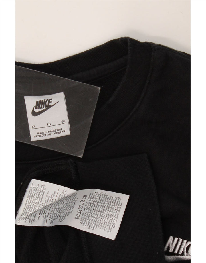 Męska bluza NIKE XL, czarna, bawełniana