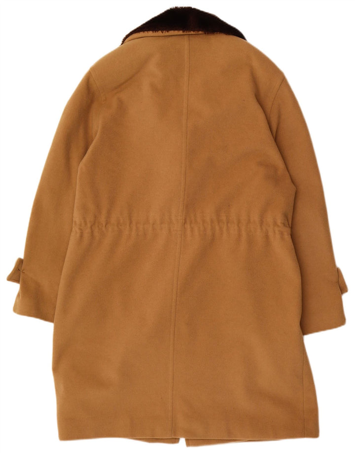 Budrysówka damska VINTAGE UK 14 Średnia beżowa wełna