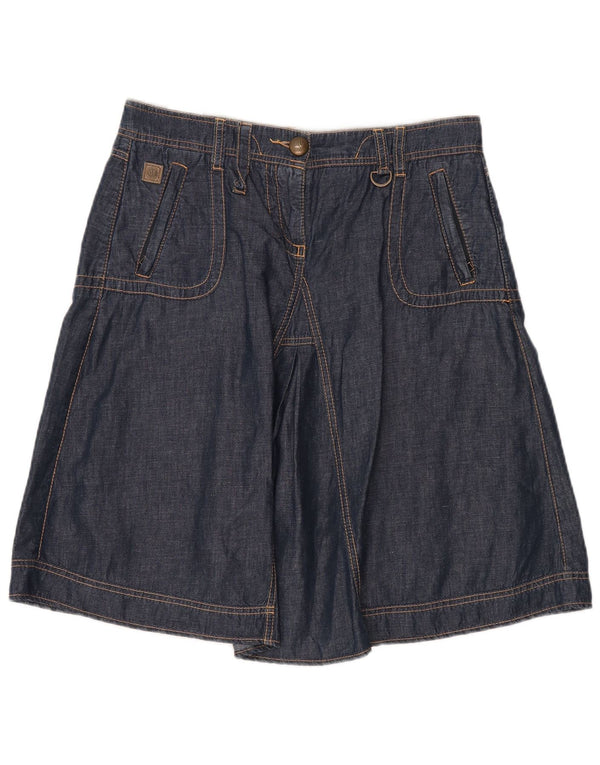 Marlboro Classics Womens Denim Skirt EU 42 Large W32 Blue Cotton